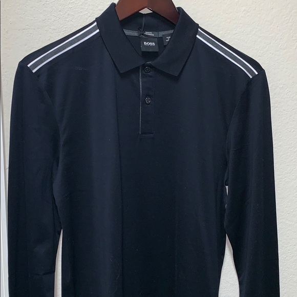 Brand New Hugo’s Long Sleeve Polo - Picture 1 of 2